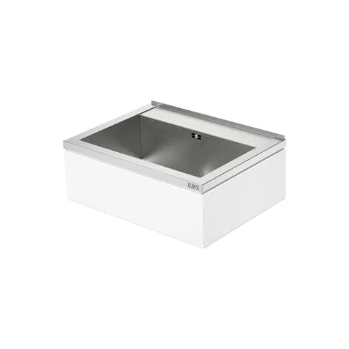 KUNe NOVUM 60 Ausgussbecken Edelstahl von KUNe