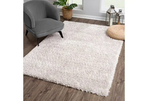 Sanat Hochflor-Teppich Porto, rechteckig, Höhe: 45 mm, Wohnzimmer, Langflor, Shaggy, auch als Läufer