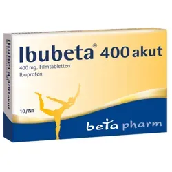 Ibubeta 400 akut Filmtabletten 10 St