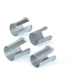 Prophete 6532 Distanzhülsen für Fahrrad Sattelstützen - Set aus 4 Distanzhülsen (0,3mm, 0,4mm, 0,5mm, 1mm) zur sicheren Montage von Sattelstützen in größeren Sattelrohren - ideal für eine präzise Anpassung.