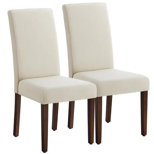 VASAGLE Esszimmerstuhl 2er Set, Hochwertige Küchenstühle mit hohem Komfort