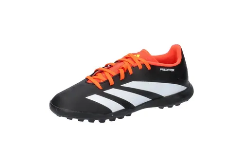 Adidas PREDATOR LEAGUE TF Kinder - schwarz - Fußballschuhe für Kinder mit Gummilamellen für optimale Schussgenauigkeit und Stabilität auf Kunstrasen. Verwandelt jede Chance in ein Tor!