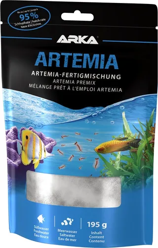 ARKA Artemia Fertigmischung aus Artemia-Eiern & Salz 195 g