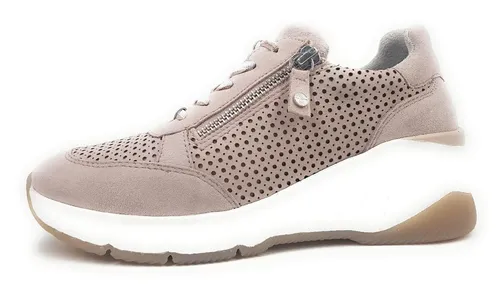 Tamaris Sneaker Schnürschuh in Rosa, Größe 41 EU - Sneaker aus hochwertigem Leder in trendigem Rosa, ideal für modische Akzente im Alltag. Bequem und stylisch für jeden Anlass.