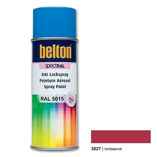  Belton Ral Spray 3027 himbeerrot 400 ml Sprühdose hochglanz 13,63€/L