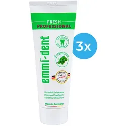 Emmi-Dent Ultraschall Zahncreme fresh Set 3 St in weiß von Emmi-Dent