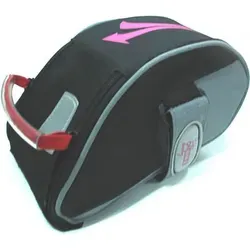 On Bike Halbstarre Tasche für Damen-Fahrradsattel in pink von ON BIKE LADY