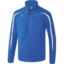 Erima Herren Laufjacke - New Royal/Weiß, Größe M - Sportjacke mit wind- und wasserabweisendem Obermaterial, ideal für Jogging und Outdoor-Aktivitäten. Der Innenkragen aus weichem Funktionsmaterial bietet hohen Tragekomfort.
