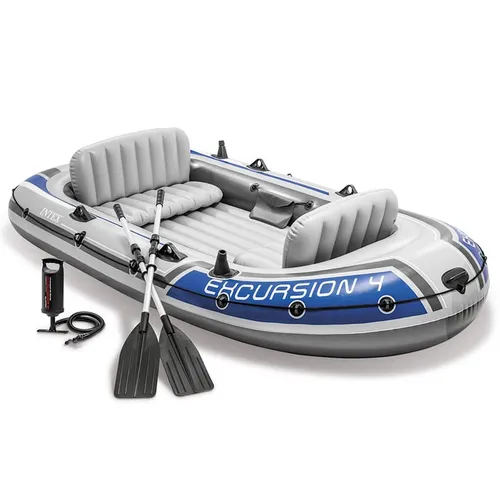 INTEX Schlauchboot Excursion 4 Set 68324NP