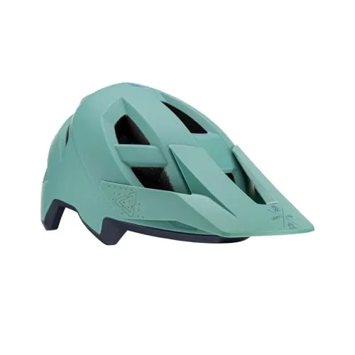 Leatt Helmet MTB AllMtn 2.0 V23 Pistachio - S 51-55cm - Fahrradhelm mit leichtem 2-teiligen Polymerkorpus, Fidlock-Magnetverschluss und 360° Turbine-Technologie zur Reduzierung der Gehirnbeschleunigung bei Stößen um bis zu 30%.