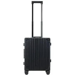 ALEON Handgepäck-Trolley Traveler, 4 Rollen aus Aluminium - Handgepäck-Koffer mit zeitloser Eleganz, hochwertigem Aluminium und intelligenter Innenaufteilung. Ausgestattet mit TSA-Schlössern und geräuscharmen Doppelrollen für höchsten Komfort auf Reisen.