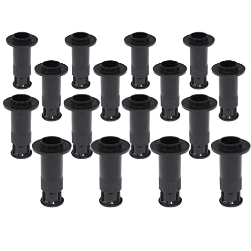 WITEN&NOCK Duschwannenfüße Montagefüße Set 16 Stück SMC Duschwanne Stellfüße Wannenfuß 9-12cm höhenverstellbare Wannenfüße Fußgestell