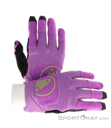 Endura Singletrack II Bikehandschuhe-Lila-M