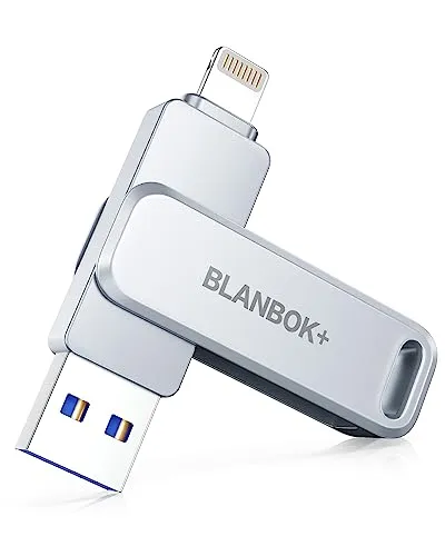 BLANBOK+ Apple MFi-zertifizierter USB Stick 128G für iPhone