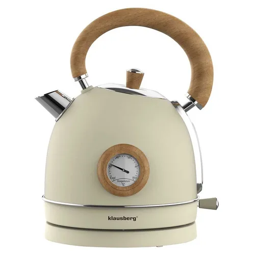 Klausberg KB-7906 Wasserkocher 1,8L mit Thermometer