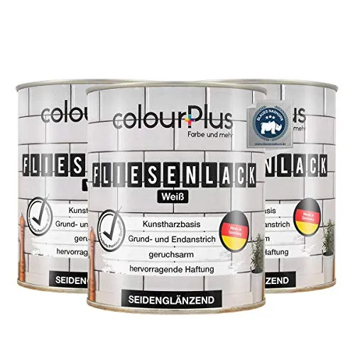 ColourPlus Fliesenlack Badezimmer 3 x 750 ml