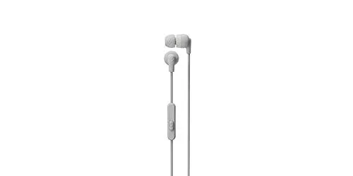 Skullcandy Ink'd+ In-Ear-Kopfhörer mit Kabel, Mikrofon, funktioniert mit Bluetooth-Geräten und Computern, Mod White