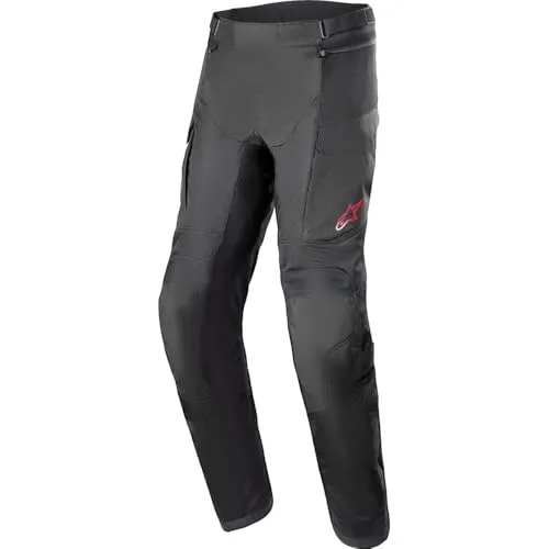 Alpinestars Andes Air Drystar Textilhose - Schwarz - XL - Motorradhose mit optimalem Schutz und Belüftung für warme Bedingungen, anpassbar für kühlere Temperaturen dank 100% wasserdichter Drystar®-Membrane.