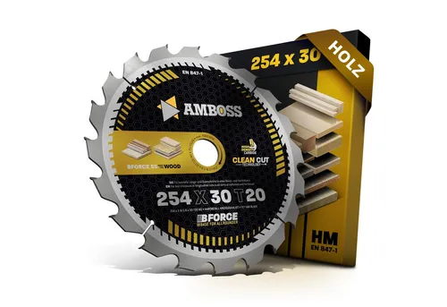 Amboss Werkzeuge Kreissägeblatt HM 254 mm
