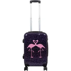 Hartschalen Trolley Kissing Flamingos
