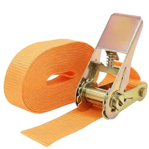 Profi Ratschen Spanngurt Spanngurte Zurrgurt 1-TLG 4m 0,8t 0,8to 800 kg TÜV/GS ORANGE