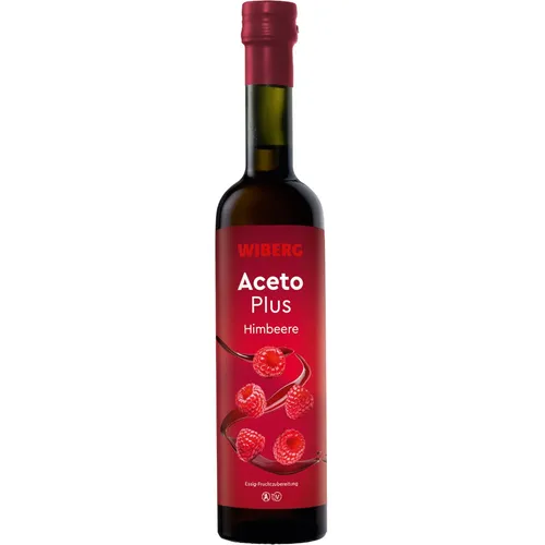 AcetoPlus Himbeer 0,5L Flasche - WIBERG (36,48 EUR/l)