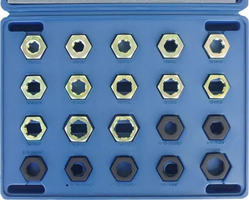 Kunzer Antriebswellen-Gewindenachschneider, 20 tlg. 7AGS20 von Kunzer