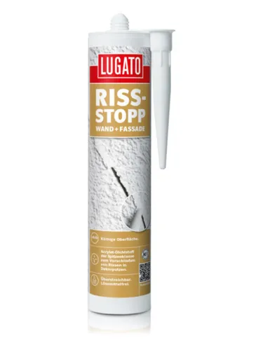Produktbild Lugato Riss-Stop Wand + Fassade 310 ml Dichtmasse Acryl weiß