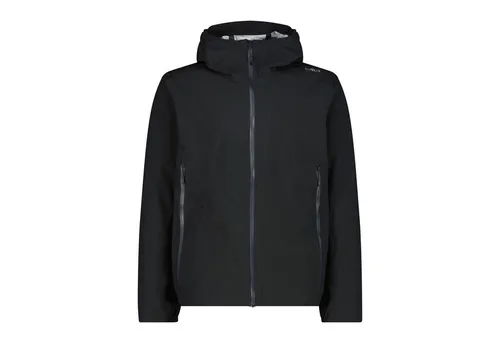 CMP Regenjacke grau 54 EU - Funktionsjacken, pflegeleichte und sportliche Regenjacke aus 100% Polyester, ideal für aktive Outdoor-Aktivitäten.