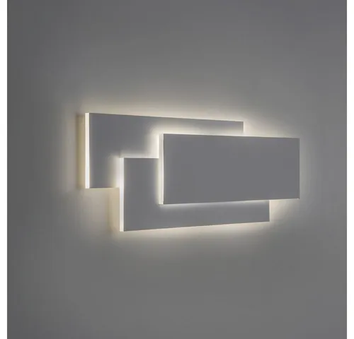 Moderne dimmbare LED Wandleuchte in Weiß 14,7W von Astro