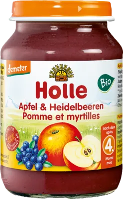 HOLLE Apfel & Heidelbeere 190 g von Holle baby food