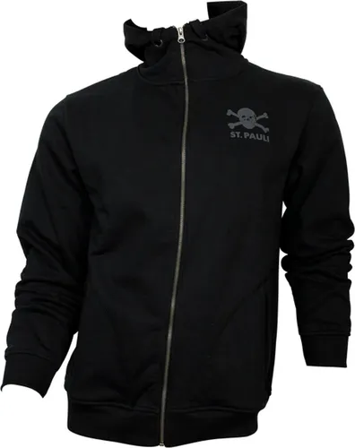 FC St. Pauli - Kapuzenjacke Totenkopf - schwarz