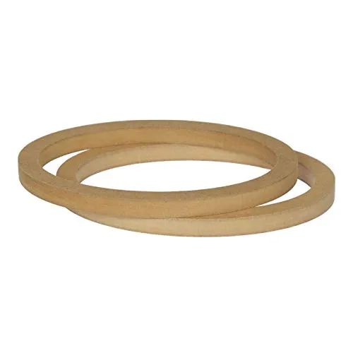 [1 Paar = 2 Stück] Universal - MDF Lautsprecherringe für 6x9 Lautsprecher | Stärke: 18 mm | Distanzringe beliebig übereinander stapelbar