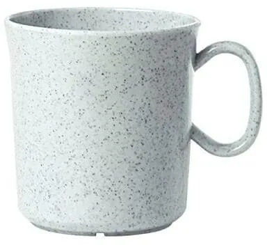 Waca Mucke Tasse, Melamin, 400ml, granit uni