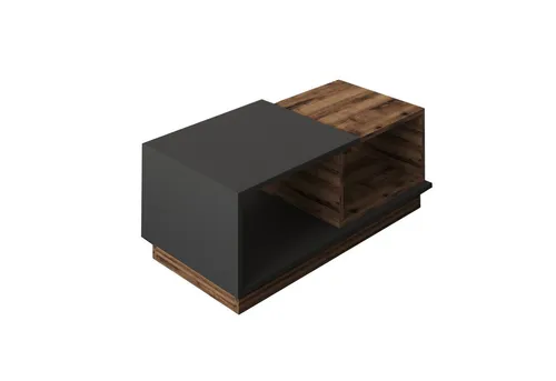 DEMA Home Couchtisch Concept 90x45x36 cm – Moderner Holz-Couchtisch - Stylischer Couchtisch aus hochwertigem Holz, ideal für Wohnzimmer. Mit stabilem Design und pflegeleichter Oberfläche bietet er Komfort und Stauraum – perfekt für jeden Einrichtungsstil.