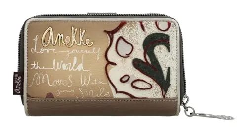 Anekke Geldbörse Manifesto Wallet Multicolor - Damen-Geldbörse mit stylischem Design, RFID-Schutz für sichere Daten und mehreren Fächern für optimale Organisation – perfekt für den Alltag!