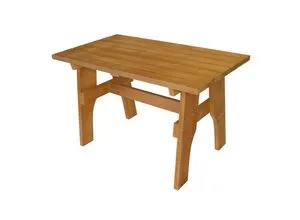 DEGAMO Gartentisch FREITAL - 72x120cm, massiver Kiefernholztisch - Robuster Gartentisch FREITAL aus hochwertigem, kammergetrocknetem Kiefernholz, ideal für den Outdoor-Einsatz. Einfache Montage und hohe Stabilität für entspannte Stunden im Freien.
