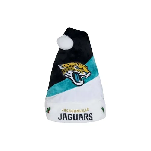FOCO NFL American Football Jacksonville Jaguars Santa Weihnachtsmütze