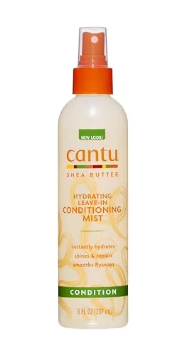 Cantu Feuchtigkeitsspendendes Pflegespray mit Sheabutter, ohne Auswaschen, 237 ml