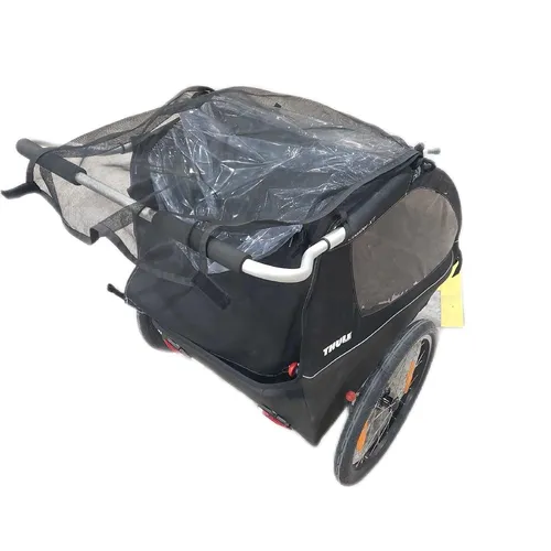 Thule Coaster XT 2-Sitz Fahrradanhänger, Schwarz