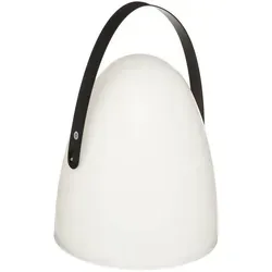 Gartenlampe CLEO, H. 30 cm - Lampen für den Außenbereich, elegante und wetterfeste Gartenlampe mit praktischem Griff und energiesparendem LED-System für stimmungsvolle Beleuchtung.