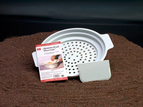 Spätzle-Profi Gourmet mit Schaber 28 cm in weiß aus Kunststoff