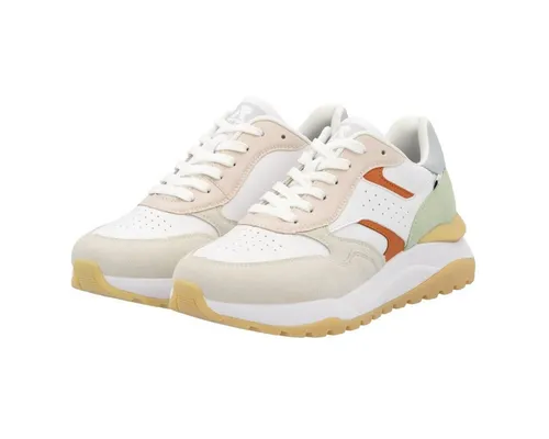 Rieker Damen Schnürschuh W2500 - Retro-Style mit EVA-Sohle - Halbschuhe für Damen mit rutschfester EVA-Sohle, die Komfort und Stil vereinen. Ideal für den sportlich-eleganten Look und lange Tragezeiten.