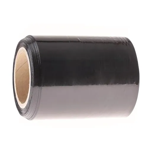 Produktbild OFFICE PRODUCTS Stretchfolie Schwarz folie 1 kleine Rolle/Handstretchfolie / 90m