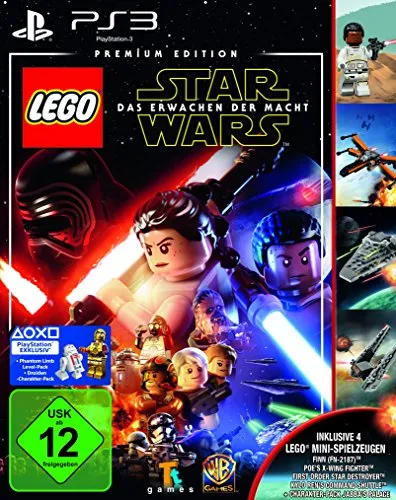 LEGO Star Wars: Das Erwachen der Macht - Premium Edition PS3 - Action-Adventure Spiel für PS3, Neu und OVP, erlebe die Abenteuer der Star Wars Saga in einer einzigartigen LEGO-Welt.