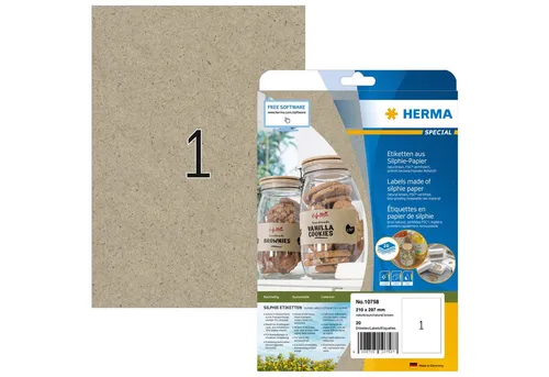 Drucker- & Kopierpapier Braun von HERMA