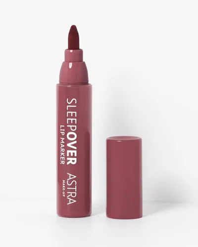 Sleepover Lip Marker 6 Overnight Astra Make-Up 1 Pezzo