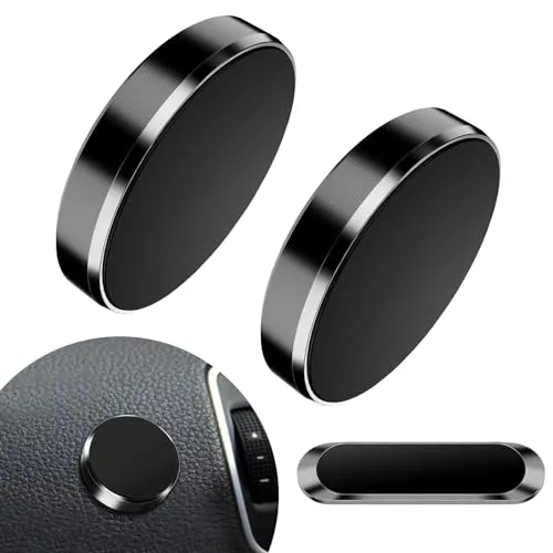 MHDUYEG Ooono 2 Halterung 2PCS Sonnenblende für Co-Driver NO1/NO2, Schwarz und Handy-Magnethalter