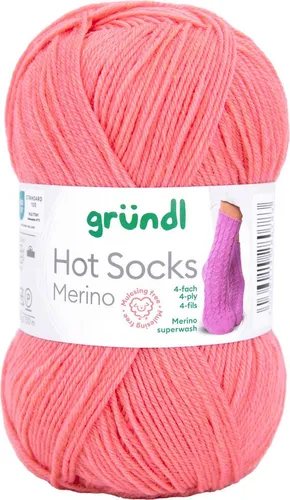 Gründl Hot Socks Merino Häkelwolle, 50g