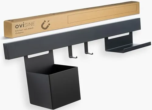 ovisine Küchenorganizer-Set Orléans in schwarz von ovisine